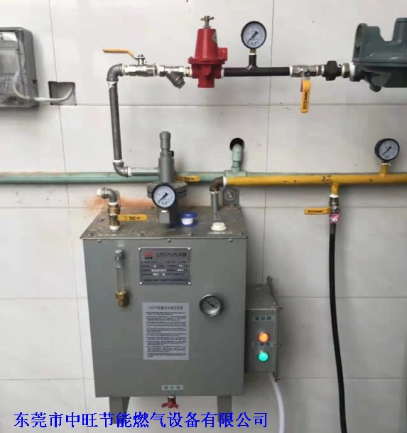 30KG气化器装快餐店实例图