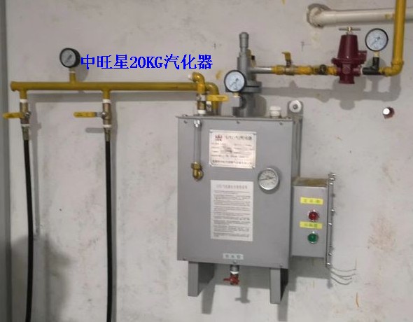 20KG气化器装快餐店实例图