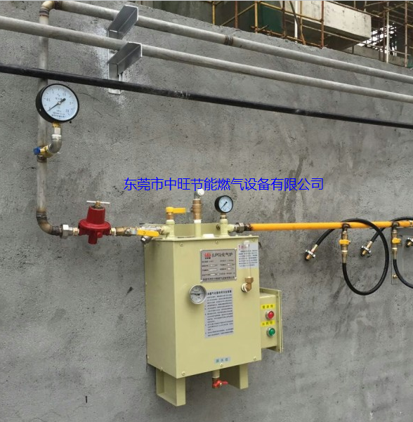 20KG气化器装快餐店实例图