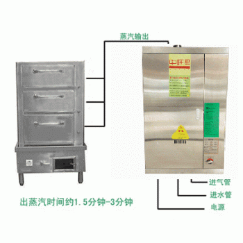 厨房专用燃气节能蒸汽机